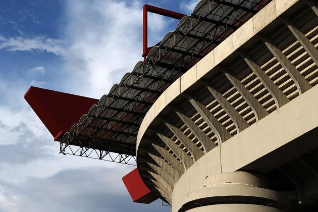 General view outside San Siro